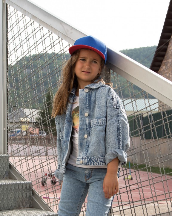 Casquette personnalisable K-UP Casquette enfant snapback - 5 panneaux