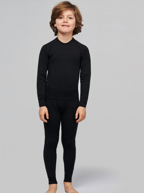 T-Shirts à personnaliser PROACT T-shirt double peau sport manches longues enfant 