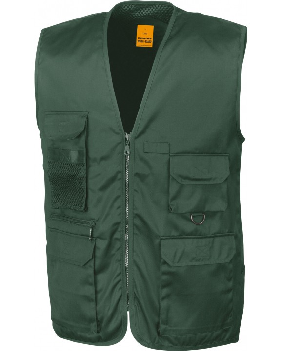 RESULT Safari Waistcoat Jacke personalisierbar