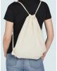 Tas & zak BAGS BY JASSZ Organic Cotton Drawstring Backpack voor bedrukking & borduring