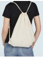 Sac & bagagerie personnalisable BAGS BY JASSZ Organic Cotton Drawstring Backpack