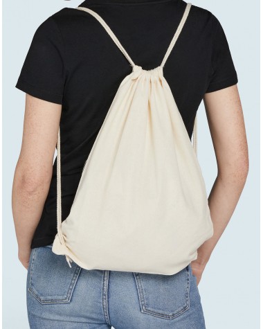 Sac & bagagerie personnalisable BAGS BY JASSZ Organic Cotton Drawstring Backpack