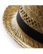 Bob personnalisable BEECHFIELD STRAW SUMMER TRILBY