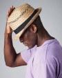 Bob personnalisable BEECHFIELD STRAW SUMMER TRILBY