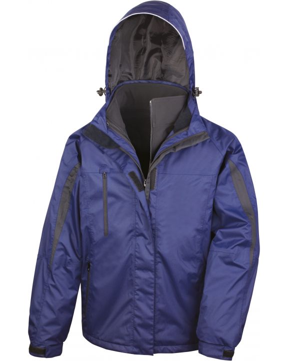 Jas RESULT Mens 3-in-1 Journey Jacket with Soft Shell Inner voor bedrukking & borduring