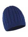 RESULT Mariner Knitted Hat bleu marine personnalisable