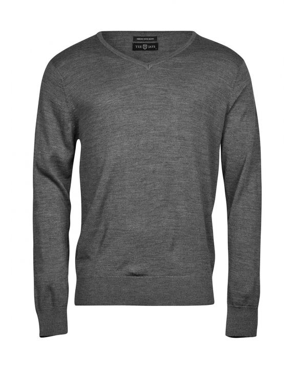 Sweatshirt TEE JAYS Men's V-Neck Sweater personalisierbar