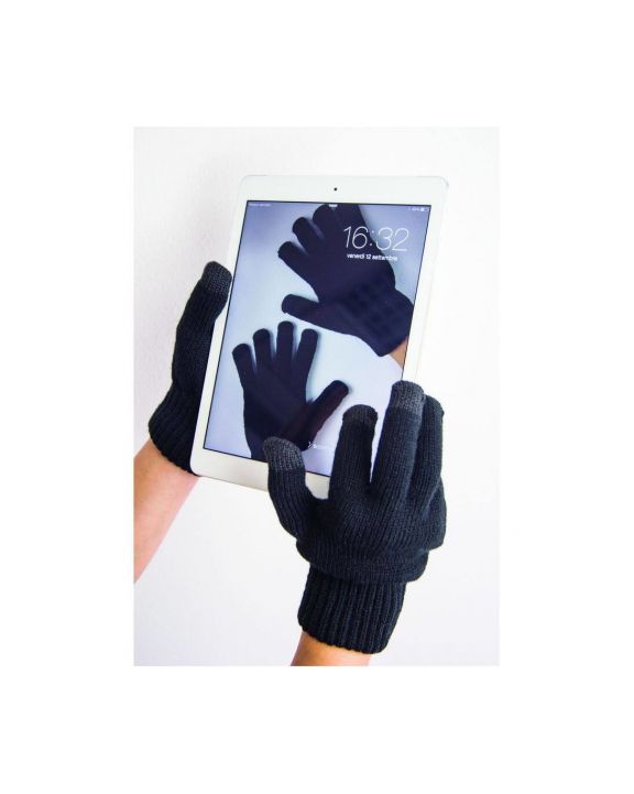 Mütze, Schal & Handschuh ATLANTIS Gloves Touch personalisierbar
