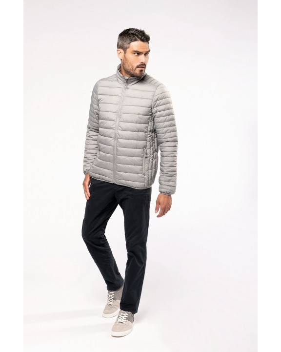 KARIBAN Leichte Steppjacke für Herren Jacke personalisierbar