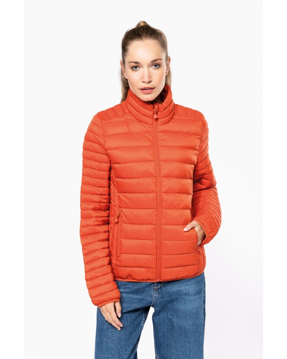 KARIBAN Leichte Steppjacke für Damen Jacke personalisierbar