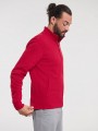 Sweat-shirts à personnaliser RUSSELL MEN´S AUTHENTIC SWEAT JACKET rouge classique