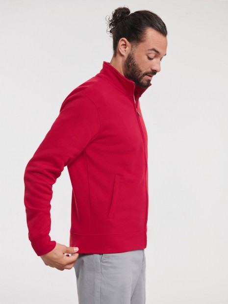 Sweat-shirts à personnaliser RUSSELL MEN´S AUTHENTIC SWEAT JACKET rouge classique