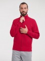 Sweat-shirts à personnaliser RUSSELL MEN´S AUTHENTIC SWEAT JACKET rouge classique