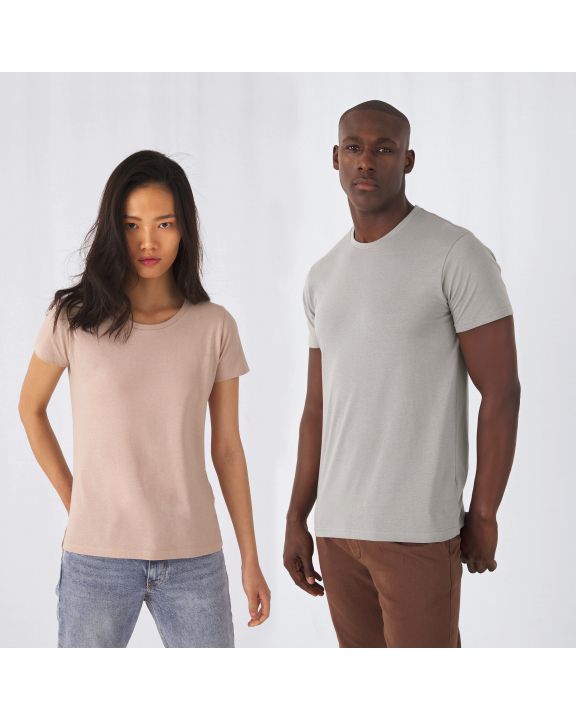 T-shirt B&C Organic Cotton Crew Neck T-shirt Inspire voor bedrukking & borduring