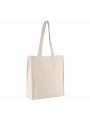 Tote bag personnalisable KIMOOD Sac cabas avec soufflet