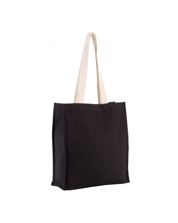 Tote bag personnalisable KIMOOD Sac cabas avec soufflet