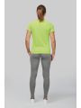 PROACT Damen Kurzarm-Sportshirt mit V-Ausschnitt T-Shirt personalisierbar