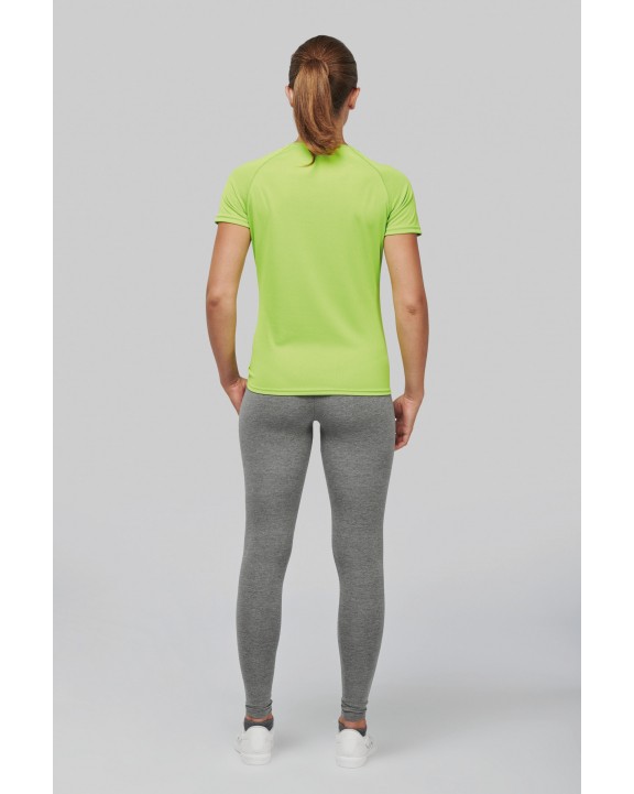 T-shirt personnalisable PROACT T-shirt de sport manches courtes col v femme