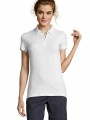 Polos à personnaliser SOL'S Patriot Women blanc/rouge