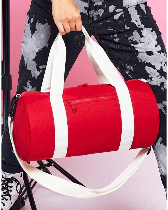 Tas & zak BAG BASE Mini Barrel Bag voor bedrukking & borduring