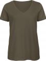 T-shirt Organic Inspire col V Femme