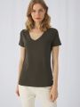 T-shirt Organic Inspire col V Femme