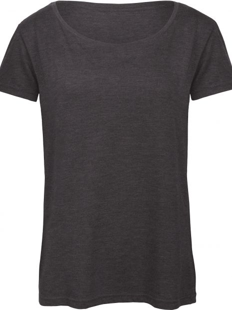 T-shirt Triblend col rond Femme