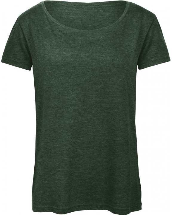 T-shirt personnalisable B&C T-shirt Triblend col rond Femme