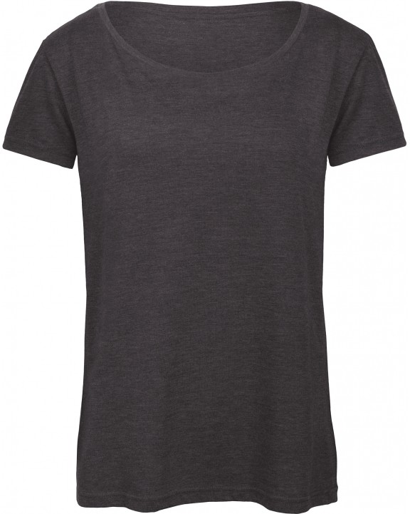 T-shirt personnalisable B&C T-shirt Triblend col rond Femme