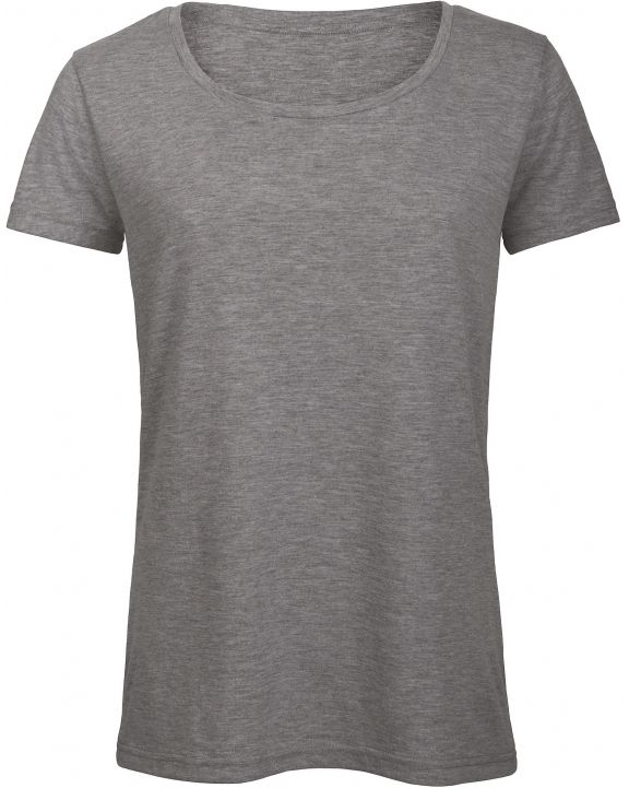 T-shirt personnalisable B&C T-shirt Triblend col rond Femme