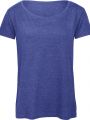 T-shirt Triblend col rond Femme