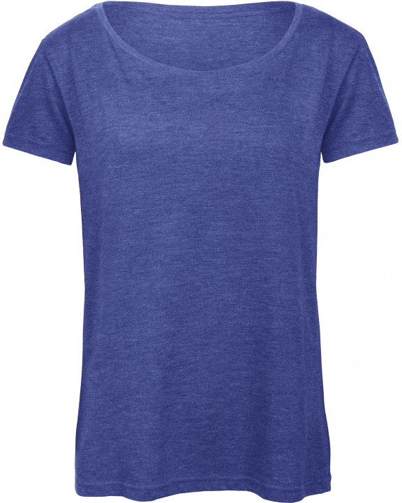 T-shirt personnalisable B&C T-shirt Triblend col rond Femme