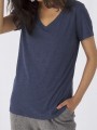 T-Shirts à personnaliser B&C T-shirt Triblend col V Femme 