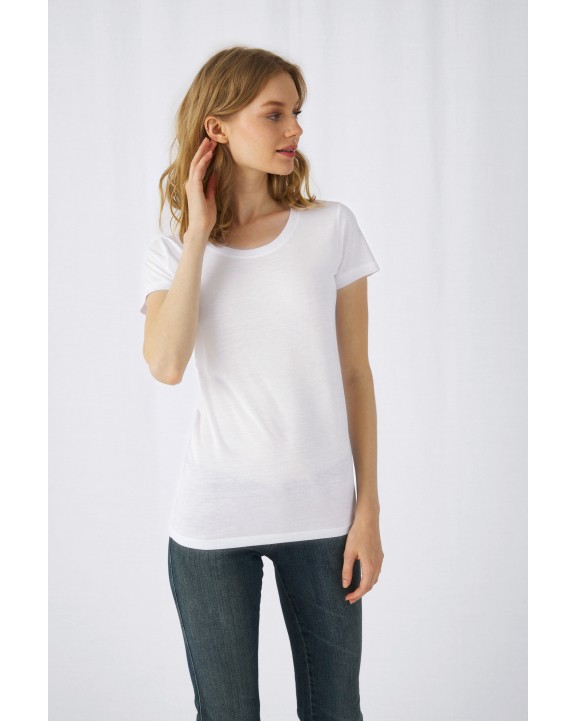 T-shirt B&C Sublimation "Cotton-feel" TEE / Woman voor bedrukking &amp; borduring