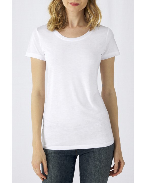 T-shirt B&C Sublimation "Cotton-feel" TEE / Woman voor bedrukking &amp; borduring