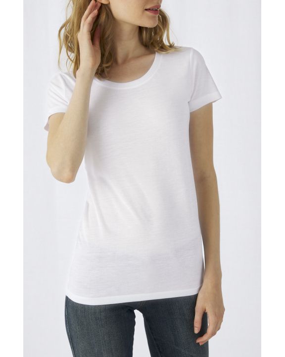 T-Shirt B&C Sublimation "Cotton-feel" TEE / Woman personalisierbar