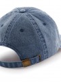 Casquettes à personnaliser BEECHFIELD Casquette vintage profil bas vintage denim