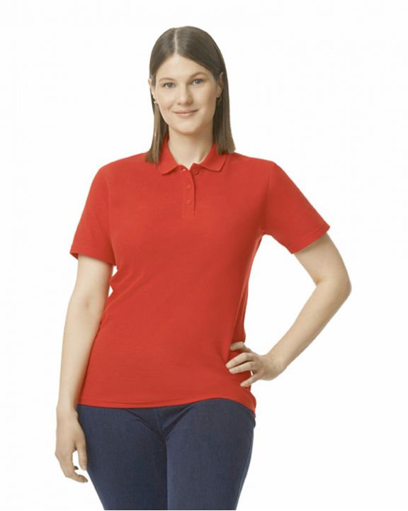 Poloshirt GILDAN Softstyle Ladies' Double Piqué Polo Shirt personalisierbar