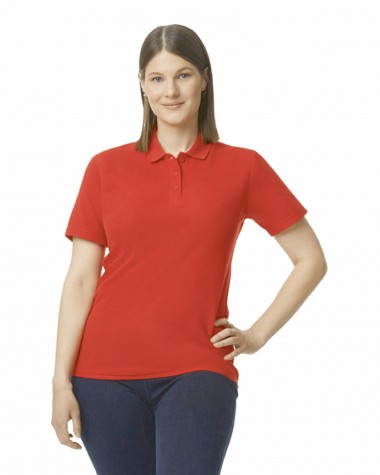 Polo personnalisable GILDAN Polo Femme Softstyle Double Piqué