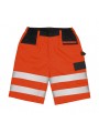 RESULT Short cargo de sécurité flo orange personnalisable