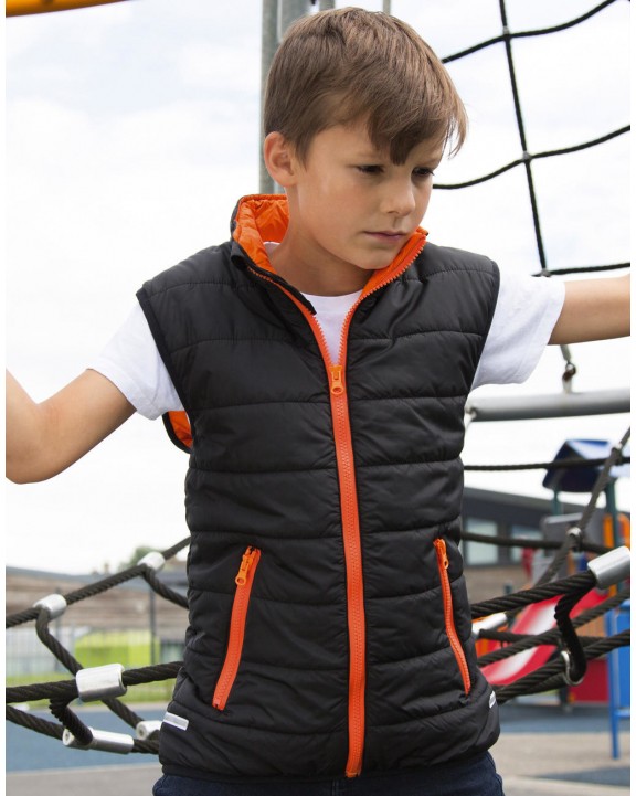 RESULT Junior/Youth Padded Bodywarmer Jacke personalisierbar