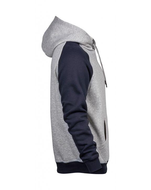 Sweater TEE JAYS Two-Tone Hooded Sweatshirt voor bedrukking & borduring