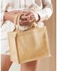 Sac & bagagerie personnalisable WESTFORDMILL Shimmer Jute Mini Gift Bag