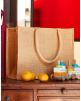 Sac & bagagerie personnalisable WESTFORDMILL Shimmer Jute Shopper
