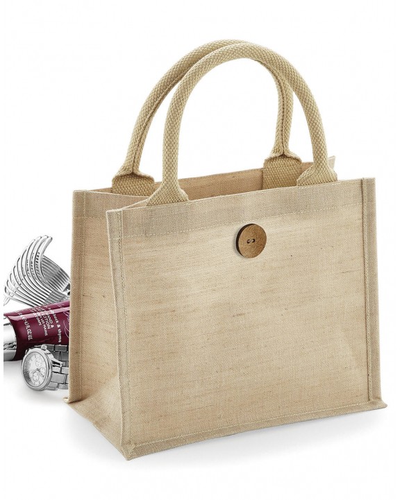 Tas & zak WESTFORDMILL Juco Mini Gift Bag voor bedrukking &amp; borduring