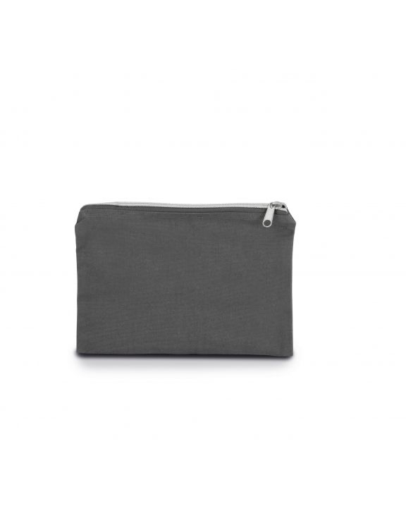 Sac & bagagerie personnalisable KIMOOD Pochette en coton canvas - modèle moyen