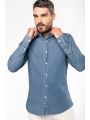 Chemise personnalisable KARIBAN Chemise denim homme