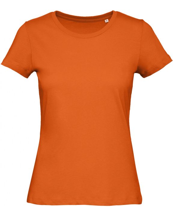 T-shirt B&C Organic Cotton Inspire Crew Neck T-shirt / Woman voor bedrukking & borduring