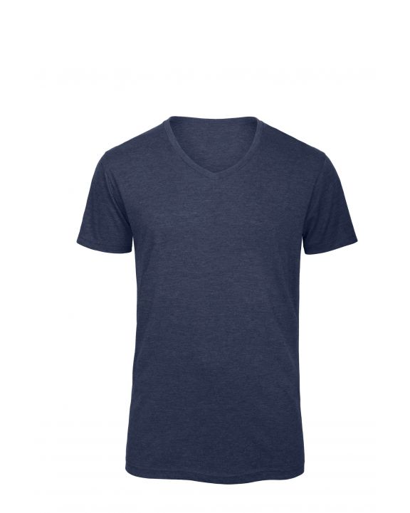 T-shirt B&C TriBlend V-neck TEE voor bedrukking & borduring