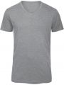 T-shirt personnalisable B&C T-shirt Triblend col V Homme